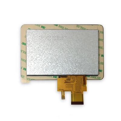 CTP (FT5336) के साथ 800x480 LCD डिस्प्ले 12 बजे 12LEDs TN 5.0 इंच TFT LCD डिस्प्ले