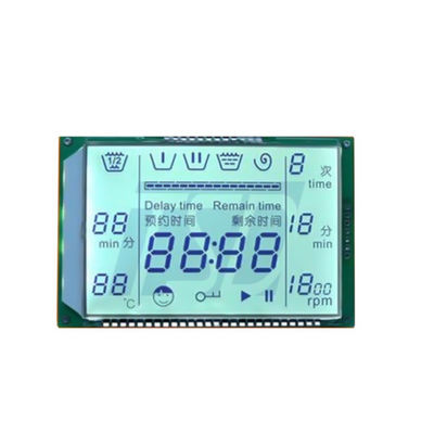 संख्यात्मक अनुकूलित एलसीडी स्क्रीन STN FSTN मोड व्यापक तापमान सीमा के लिए