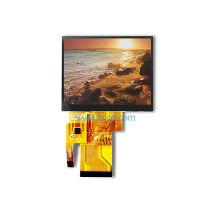 320x240 रिज़ॉल्यूशन के साथ 500nits RGB इंटरफ़ेस CTP 3.5 इंच TFT LCD डिस्प्ले