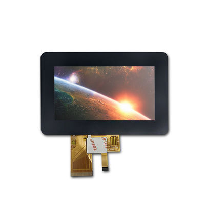 4.3 इंच 480x272 HX8257 IC 340nits TFT LCD डिस्प्ले स्क्रीन RGB इंटरफ़ेस के साथ: