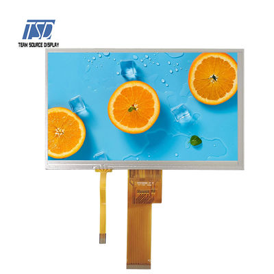 प्रतिरोधक टच TSD 7 इंच 1024x600 TFT LCD डिस्प्ले PN TST070WSBE-122P