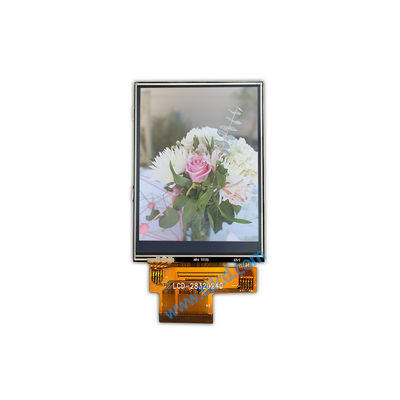 2.4 ''350nits ST7789V IC TFT LCD स्क्रीन 240x320 SPI इंटरफ़ेस के साथ;