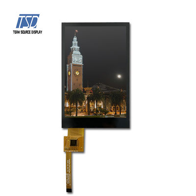 300nits 3.5in IPS TFT LCD डिस्प्ले 320x480 SPI RGB इंटरफ़ेस के साथ