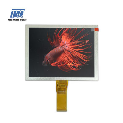 800x600 RGB इंटरफ़ेस 380nits 8 &quot;TN TFT LCD डिस्प्ले HX8264D02 HX8696A01 IC के साथ