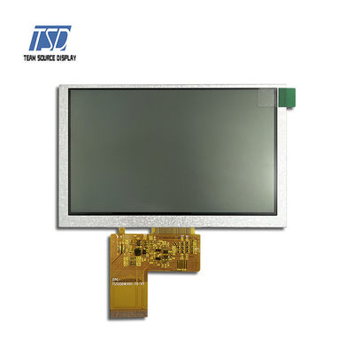 5 ''5 इंच 800xRGBx480 रिज़ॉल्यूशन RGB इंटरफ़ेस IPS TFT LCD डिस्प्ले मॉड्यूल