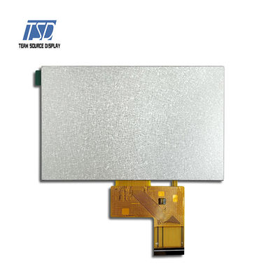 5 ''5 इंच 800xRGBx480 रिज़ॉल्यूशन RGB इंटरफ़ेस IPS TFT LCD डिस्प्ले मॉड्यूल