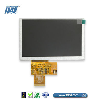 800xRGBx480 LVDS इंटरफ़ेस IPS TFT LCD डिस्प्ले 5 इंच
